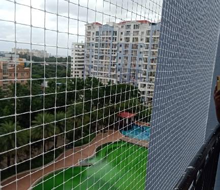 Anti Bird Nets Installation for Balconies | Call 6362616292 Ideal Bird Netting for Installation.