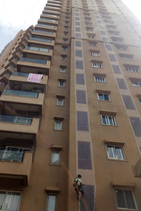 Duct Area Covering Bird Nets in Bangalore | Call 6362616292 Ideal Bird Netting for Free Installation.