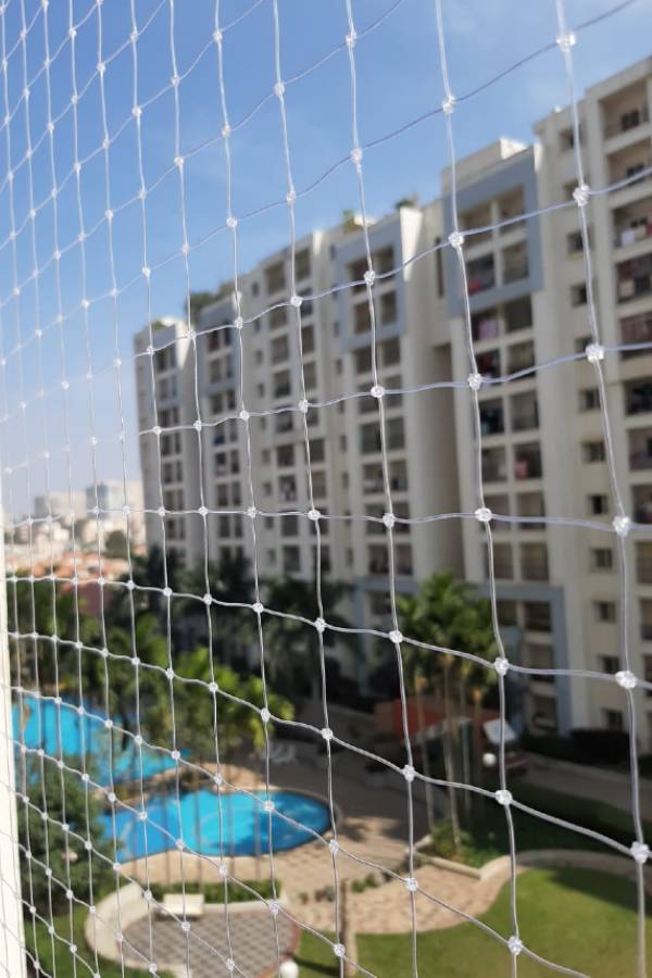 Transparent Nets for Pigeon and Bird Control for Balconies in Bangalore, Mysuru, Hyderabad, Chennai, Pune, Mumbai
