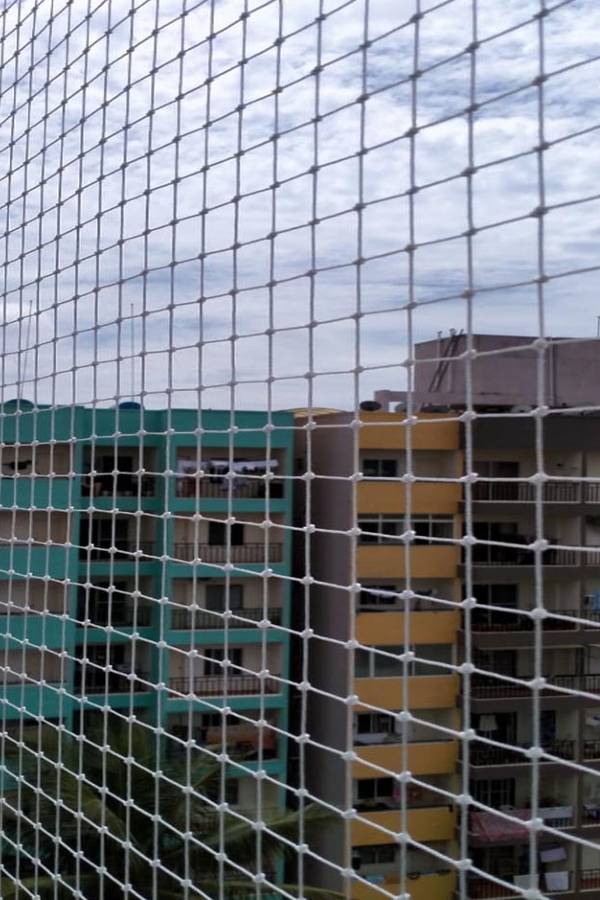 Anti Pigeon Nets Installation for Balconies | Call 6362616292 Ideal Bird Netting for Installation.